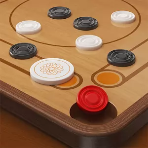 Disc Pool Carrom - Entertaining board game with multiplayer