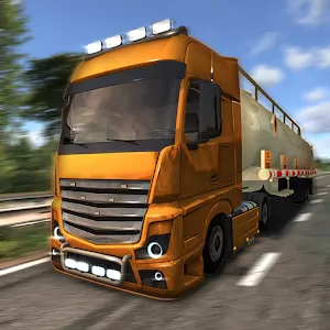 Euro Truck Driver (Simulator) [Mod Money] - Freight transport in more than 20 cities