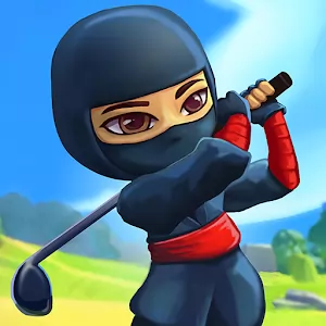 Ninja Golf - Arcade action with battles and golf