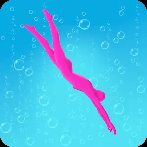 Purple Diver [Unlocked] - Популярный таймкиллер с OneTouch управлением
