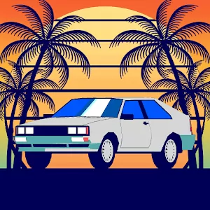 Seaside Driving - Аркадная гонка с атмосферой игр 80-х