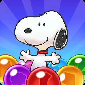 Snoopy Pop [Mod Money] - Shoot on the colored balls in the style of Zuma