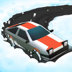 Snow Drift [Mod Money] - Drift in order to clear the road from snow