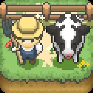 Tiny Pixel Farm [Много денег] - Управляйте миниатюрной фермой на одном экране