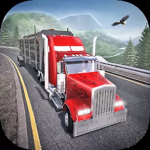 Truck Simulator PRO 2016 [Много денег] - Карманный аналог знаменитых Дальнобойщиков