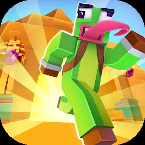 Chaseсraft [Mod Money] - Runner with graphics from Minecraft
