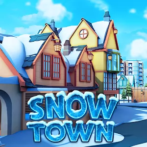 Snow Town - Ice Village World Winter Age [Много денег] - Постройте город своей мечты