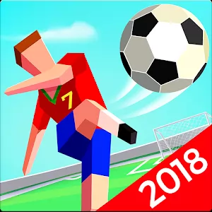 Мегаигрок - Бесконечный футбольный забег - Кубический раннер на футбольную тематику