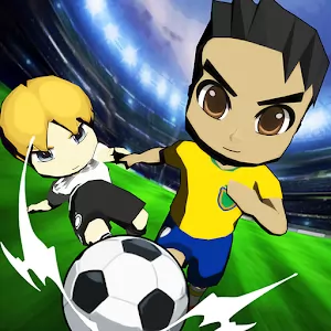 Soccer World Cap [Много денег] - Пошаговый футбол с локальным мультиплеером