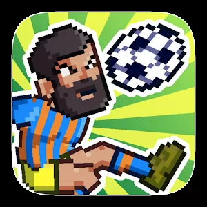 Super Jump Soccer - Football arcade with pixels and side view