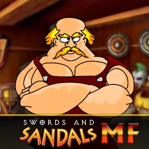 Swords and Sandals Mini Fighters [Unlocked] [unlocked] - Casual role-playing game with elements of the fighting game