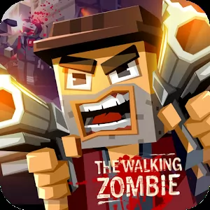 The Walking Zombie: Dead City [Mod Money] - Square zombie shooter from the first person