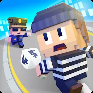 Blocky Cops - Попробуйте поймать ловких преступников