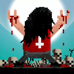 Brutal Brutalness - a Heavy Metal Journey - Пиксельный платформер с музыкой Heavy Metal
