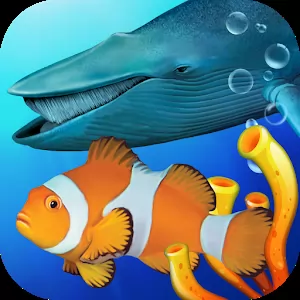 Fish Farm 3 - 3D Aquarium Simulator - Feed and grow fish in the aquarium