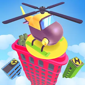 HeliHopper [Mod Money] - Fascinating helicopter arcade game
