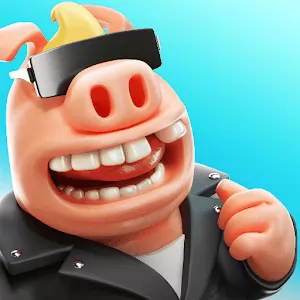 Hog Run - Escape the Butcher [Много денег] - Раннер для людей с хорошей реакцией