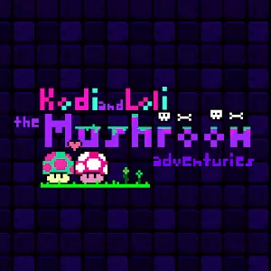 Kodi and Loli: The mushroom adventuries - A game in the style of Mario, where the main character is a confident fungus