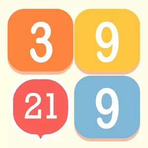 Lucky 21 blocks! [Adfree] [adfree] - Fascinating puzzle with numbers