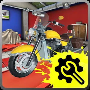 Motorcycle Mechanic Simulator [Много денег] - Симулятор ремонта байков и мотоциклов