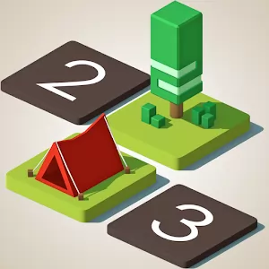 Tents and Trees Puzzles [Mod Money] - A fascinating minimalistic puzzle game