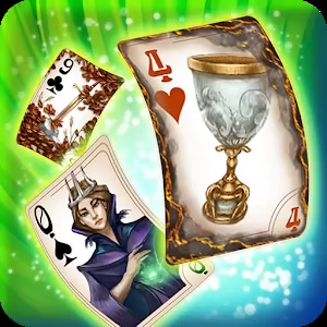 Shadow Kingdom Solitaire. Adventure of princess [Mod Money] - Save the Snow White and find the sorcerer's stone