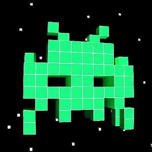 Super Space Invader - Very unusual game about saving space