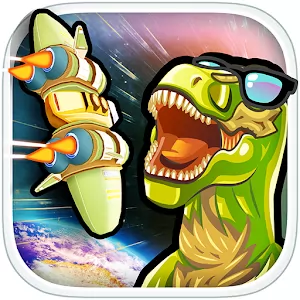 Ace Ferrara And The Dino Menace - Space shooter in retro performance