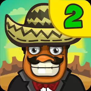 Amigo Pancho 2: Puzzle Journey [Много денег] - Помогите Панчо добраться до вершины горы