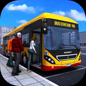 Bus Simulator PRO 2017 [Много денег] - Один из лучших симуляторов автобуса