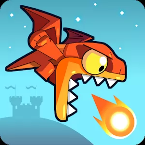 DragBoom - Play as a little dragon and burn everything in its path