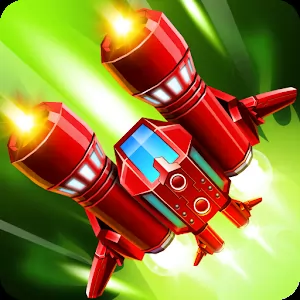 Galactic Attack: Alien - Scroll shooter in the style of Sky Force