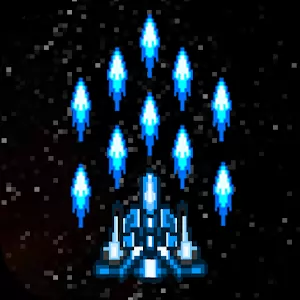 Galaxy Assault Force [много золота] - Classic scrolling shooter in retro style