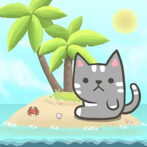 2048 Kitty Cat Island - Puzzle by the rules of the famous 2048