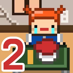 LivingAlone2 - Pixel world of one young student