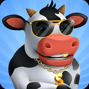 Tiny Cow - Clicker similar to the game Egg Inc
