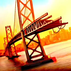Bridge Construction Simulator [Беcконечные подсказки] - Симулятор по строительству мостов