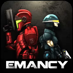 Emancy: Borderline War [Много алмазов] - Top-down шутер с разными картами и умениями