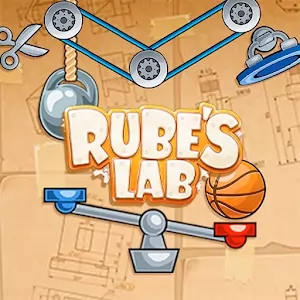 Rube's Lab - Physics Puzzle [Mod Money] - Спасите лабораторию доктора Руба