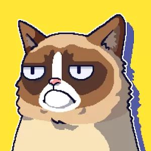 Сердитый Котик: ужасная игра [Без рекламы+деньги] - Мини-игры с самым сердитым котом