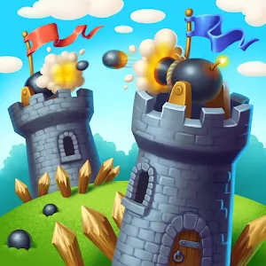 Tower Crush: сражения оружием [Много денег] - Отличное сочетания экшена и стратегии