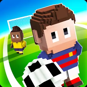Blocky Soccer - Пиксельная аркада на футбольную тематику