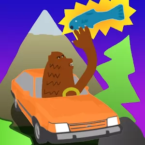 Enviro-Bear 2010 - Смешная игра с медведем за рулем машины