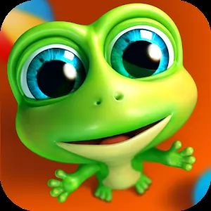 Hi Frog! [Много денег] - Хороший аналог Говорящего Тома на андроид