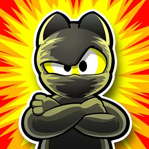 Ninja Hero Cats [Premium] [Много рыбок] - Красочная и яркая аркада от HandyGames