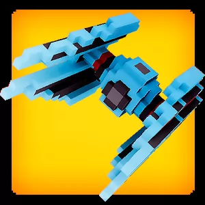 Twin Shooter - Invaders [Mod Money] - Пиксельная неоновая стрелялка