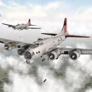 WW2: Wings Of Duty [Много денег] - Вторая мировая с видом из кабины самолета