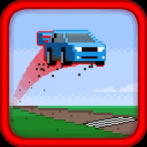 Cubed Rally Redline [unlocked] - Пиксельные гонки получившую награду 