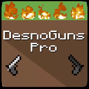 DesnoGuns Mod Donate - Дополнительное оружие для Minecraft
