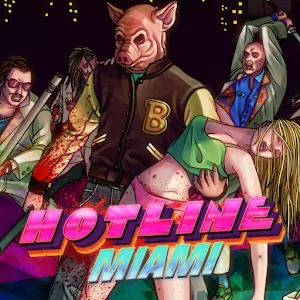 Hotline Miami - Nashumnevshy shooter with blood and violence